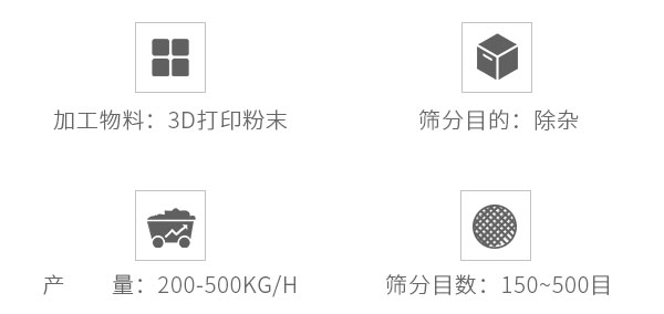 3D打印材料筛分系统